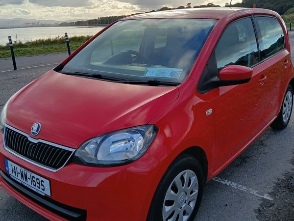 Skoda Citigo Hatchback, Petrol, 2014, Red