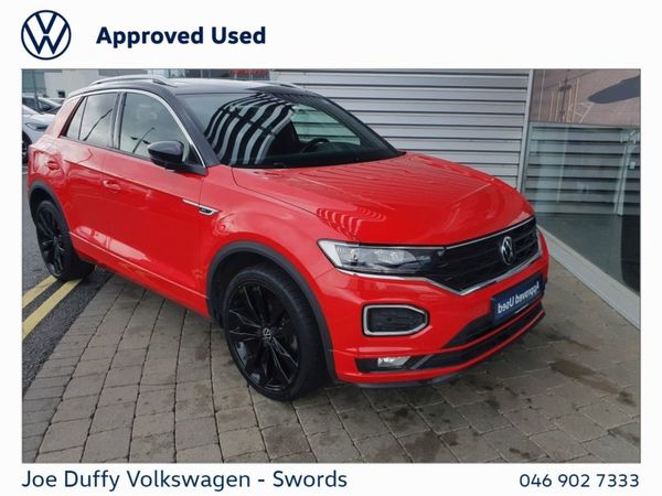 Volkswagen T-Roc SUV, Petrol, 2021, Red