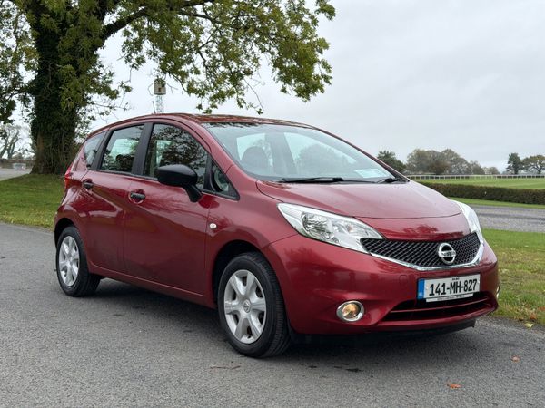 Nissan Note MPV, Petrol, 2014, Red