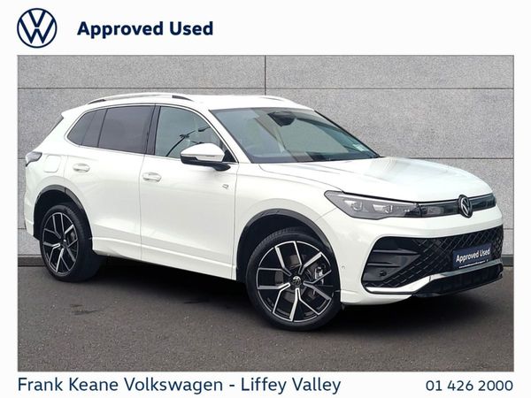Volkswagen Tiguan SUV, Petrol Plug-in Hybrid, 2025, White