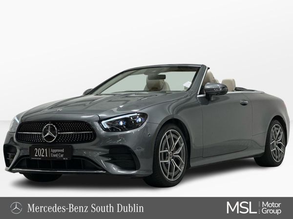 Mercedes-Benz E-Class Cabriolet, Diesel, 2021, Grey