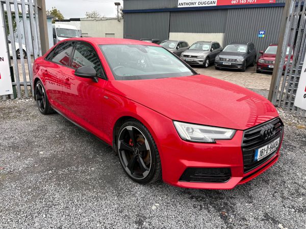 Audi A4 Saloon, Diesel, 2016, Red
