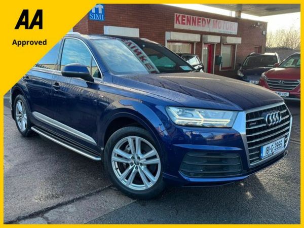 Audi Q7 SUV, Diesel, 2018, Blue