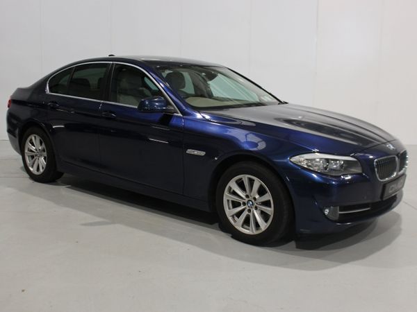 BMW 5-Series Saloon, Diesel, 2013, Blue