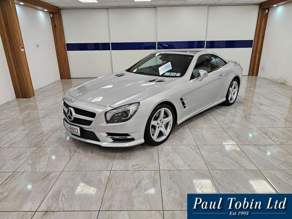 Mercedes-Benz SL-Class Convertible, Petrol, 2016, Silver