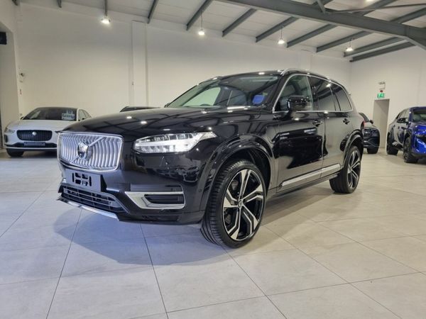 Volvo XC90 SUV, Petrol Plug-in Hybrid, 2024, Black