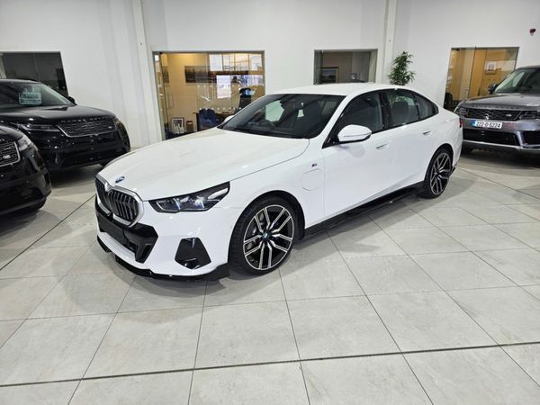 BMW 5-Series Saloon, Petrol Plug-in Hybrid, 2025, White