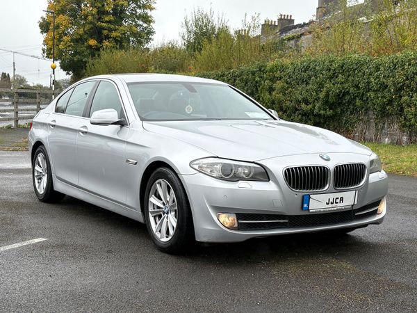 BMW 5-Series Saloon, Diesel, 2013, Silver
