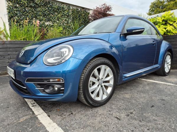 Volkswagen Beetle Hatchback, Petrol, 2018, Blue