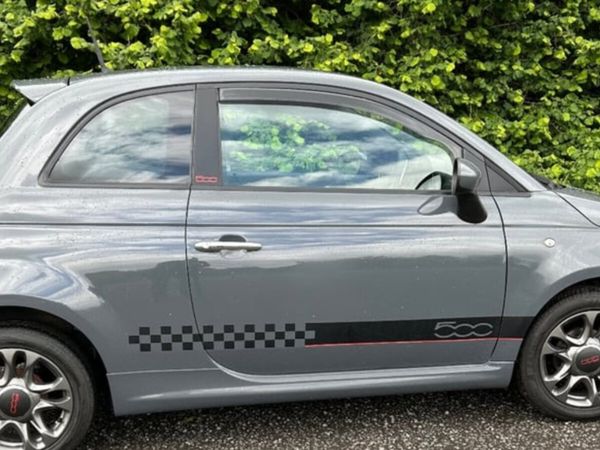 Fiat 500 Hatchback, Petrol, 2014, Grey