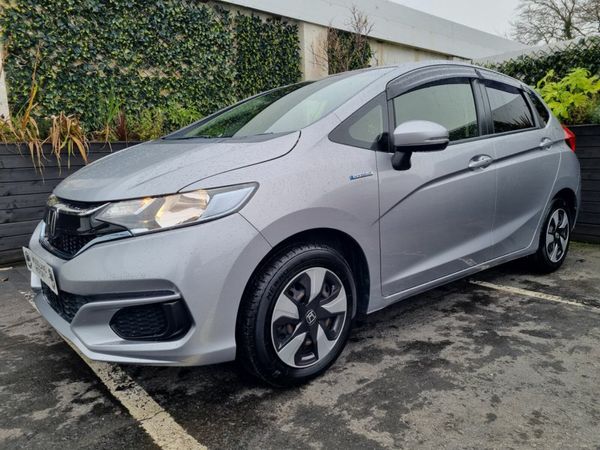 Honda Jazz Hatchback, Petrol Hybrid, 2019, Silver