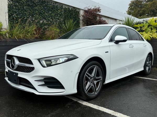 Mercedes-Benz A-Class Saloon, Petrol Plug-in Hybrid, 2021, White