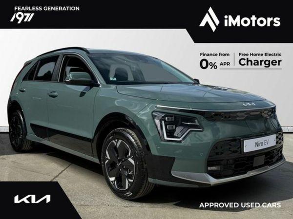 Kia e-Niro SUV, Electric, 2024, Green