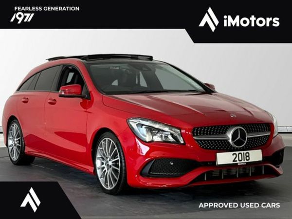 Mercedes-Benz CLA Estate, Petrol, 2018, Red