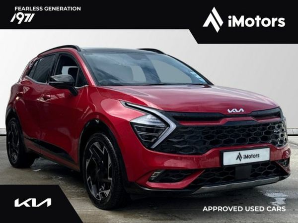 Kia Sportage SUV, Diesel Hybrid, 2023, Red
