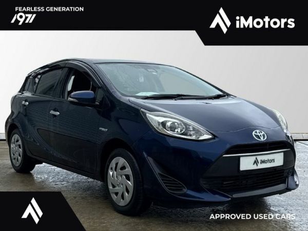 Toyota Aqua Hatchback, Petrol Hybrid, 2018, Blue