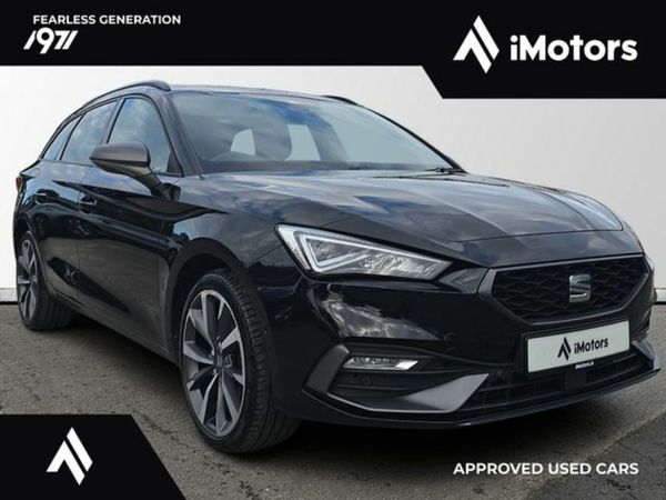 SEAT Leon Estate, Petrol Plug-in Hybrid, 2021, Black