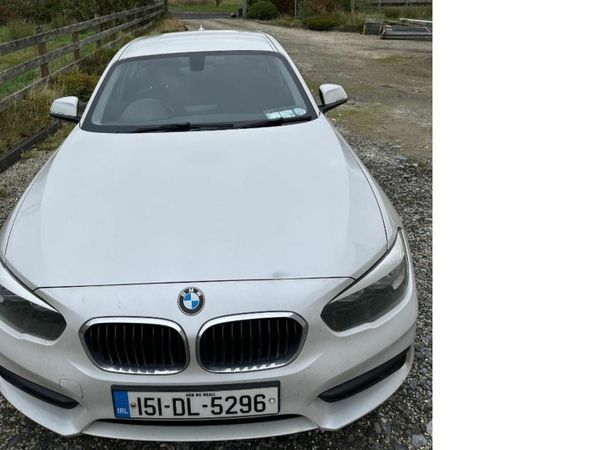 BMW 1-Series Hatchback, Diesel, 2015, White