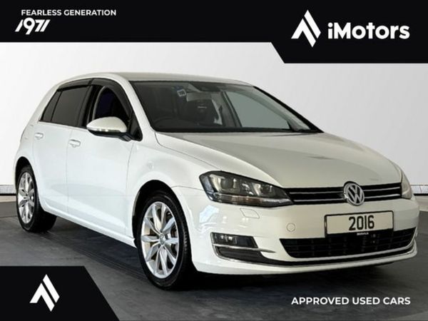 Volkswagen Golf Hatchback, Petrol, 2016, White