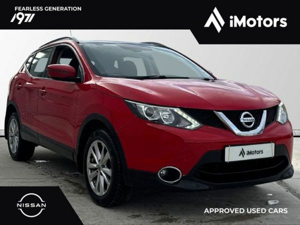 Nissan Qashqai SUV, Diesel, 2016, Red