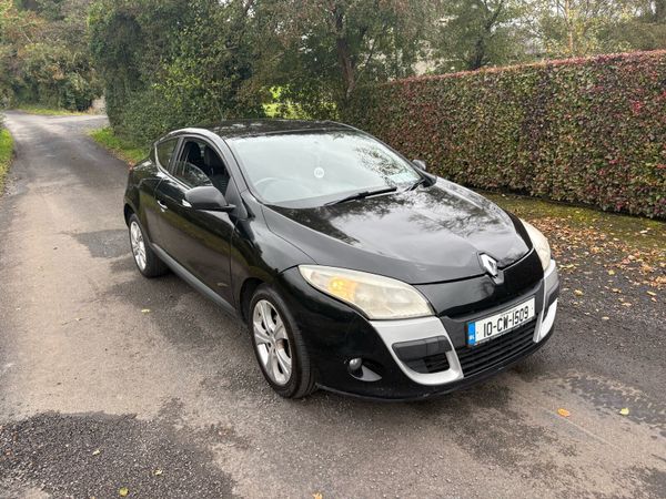 Renault Megane Coupe, Diesel, 2010, Black