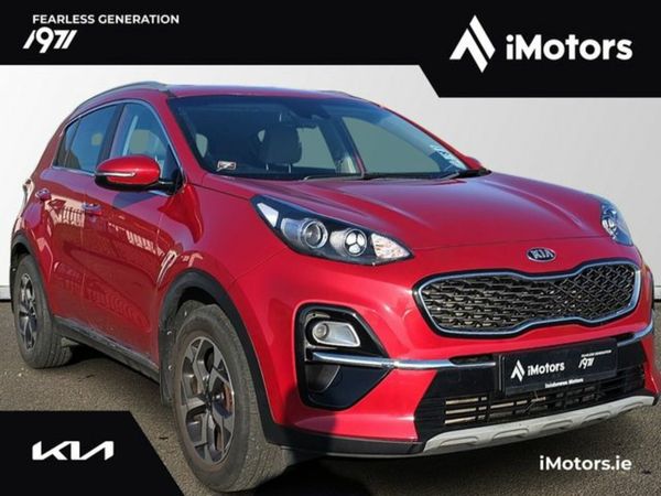 Kia Sportage SUV, Diesel, 2021, Red