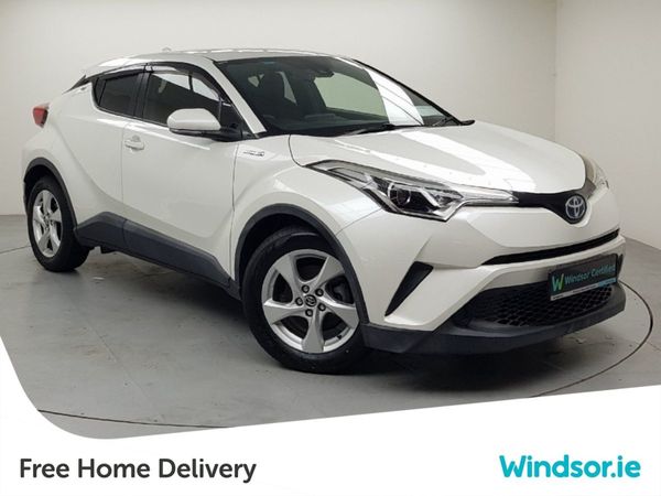 Toyota C-HR Crossover, Petrol Hybrid, 2017, White