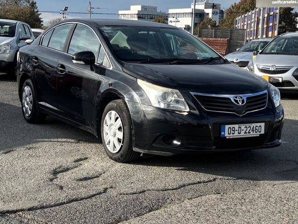 Toyota Avensis Saloon, Petrol, 2009, Black
