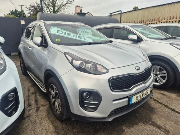 Kia Sportage MPV, Diesel, 2018, Silver