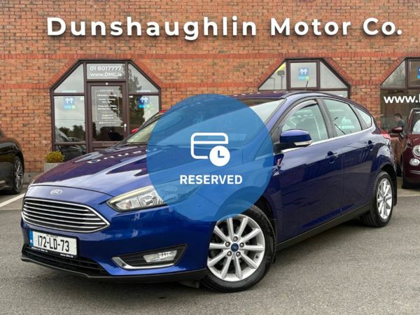 Ford Focus Hatchback, Diesel, 2017, Blue