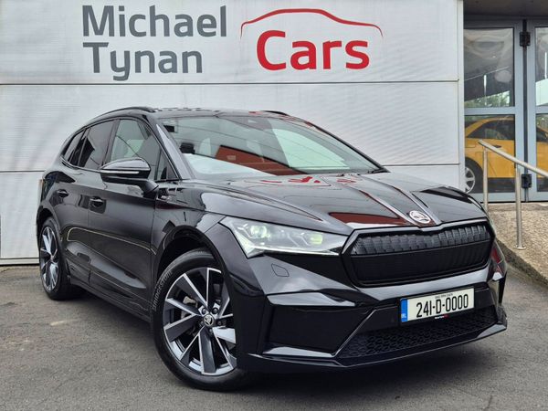 Skoda Enyaq SUV, Electric, 2024, Black