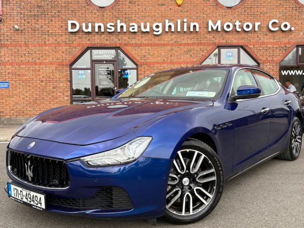 Maserati Ghibli Saloon, Diesel, 2017, Blue