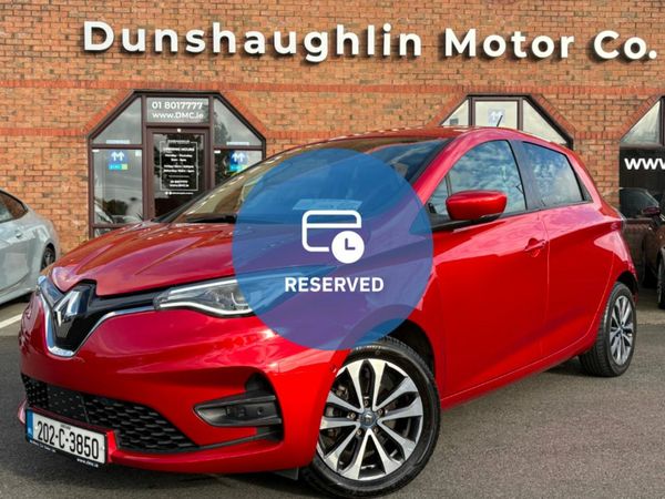 Renault Zoe Hatchback, Electric, 2020, Red