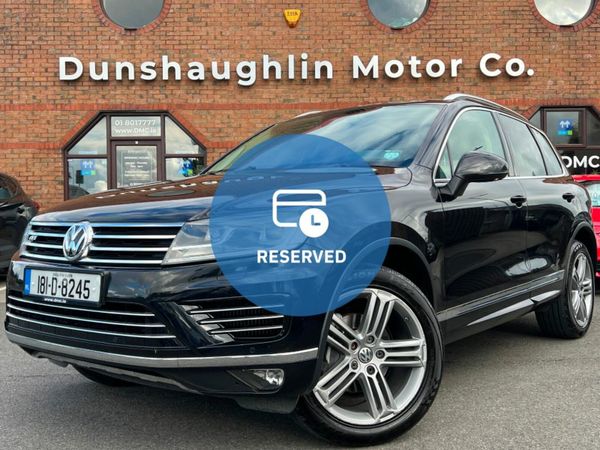 Volkswagen Touareg SUV, Diesel, 2018, Black