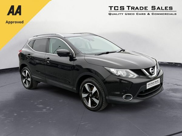 Nissan Qashqai SUV, Diesel, 2017, Black
