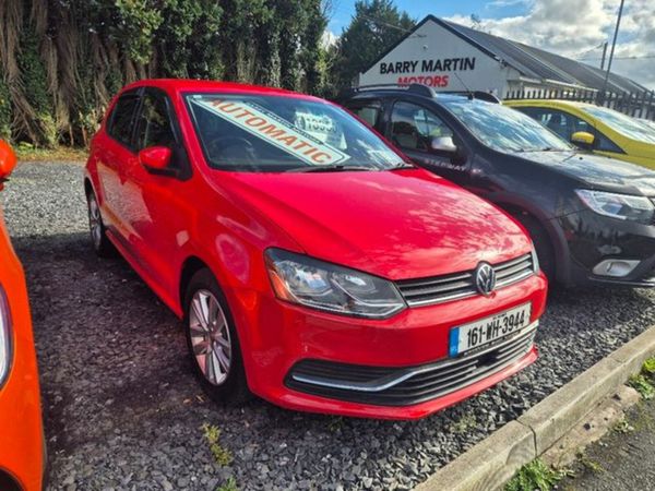 Volkswagen Polo Hatchback, Petrol, 2016, Red