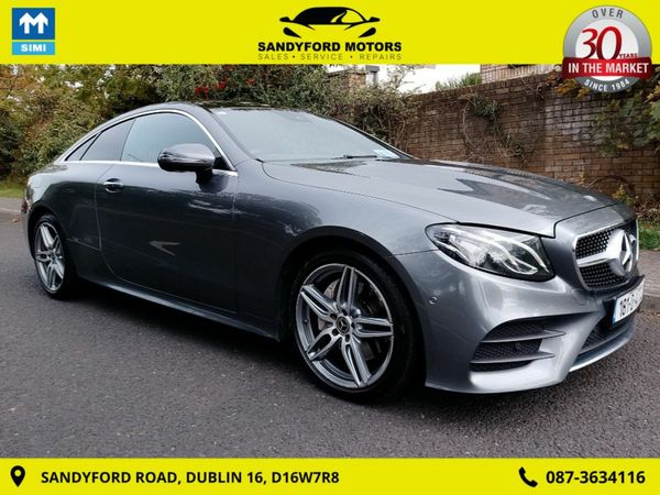 Mercedes-Benz E-Class Coupe, Diesel, 2018, Grey
