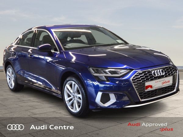 Audi A3 Saloon, Petrol, 2022, Blue
