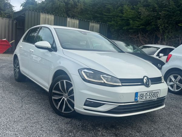 Volkswagen Golf Hatchback, Petrol, 2019, White