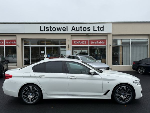 BMW 5-Series Saloon, Diesel, 2017, White