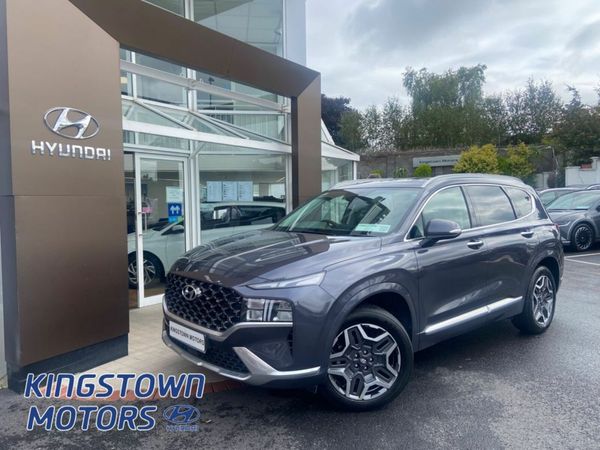 Hyundai Santa Fe Estate, Petrol Plug-in Hybrid, 2021, Blue