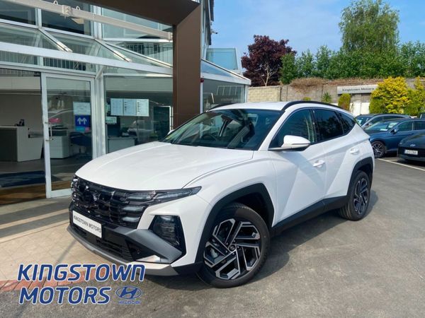 Hyundai Tucson SUV, Petrol Hybrid, 2025, White