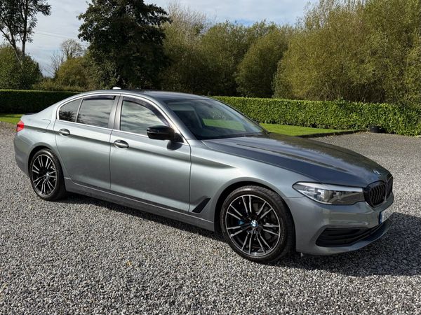 BMW 5-Series Saloon, Diesel, 2017, Blue