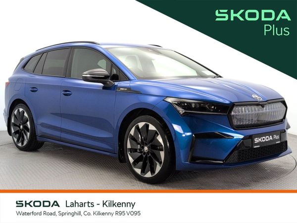 Skoda Enyaq SUV, Electric, 2022, Blue