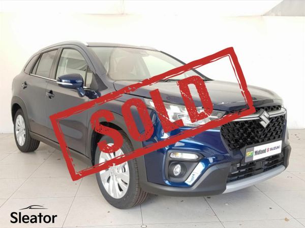 Suzuki SX4 SUV, Petrol Hybrid, 2023, Blue