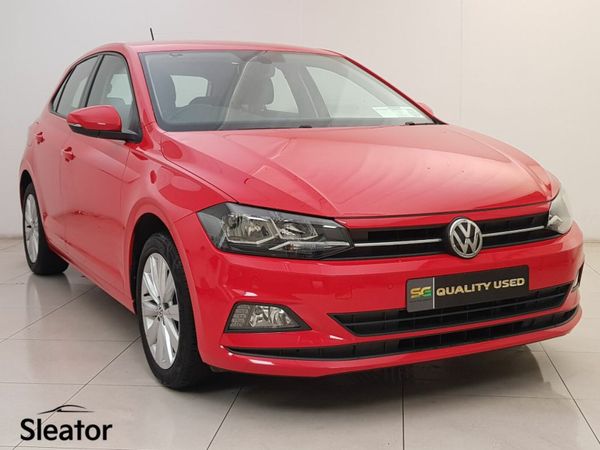 Volkswagen Polo Hatchback, Petrol, 2019, Red