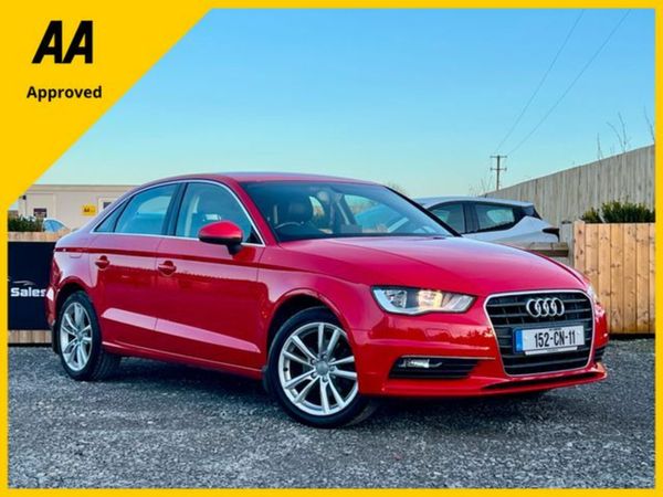 Audi A3 Saloon, Diesel, 2015, Red
