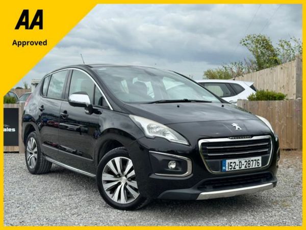 Peugeot 3008 Hatchback, Diesel, 2015, Black