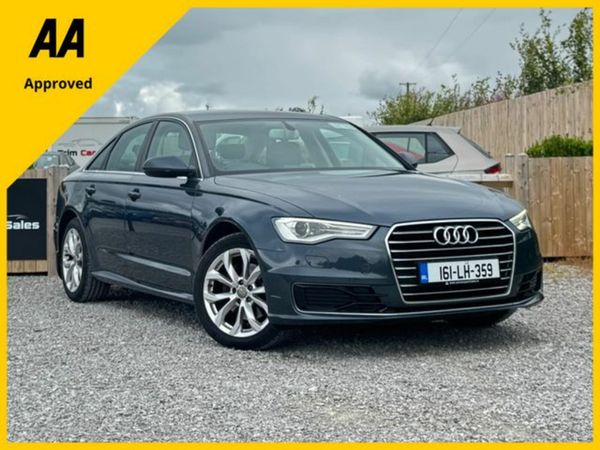 Audi A6 Saloon, Diesel, 2016, Blue