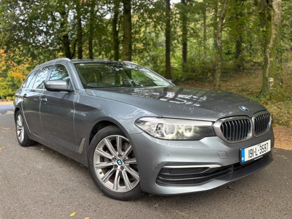 BMW 5-Series Estate, Diesel, 2019, Blue